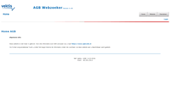 Desktop Screenshot of agb.vektis.nl
